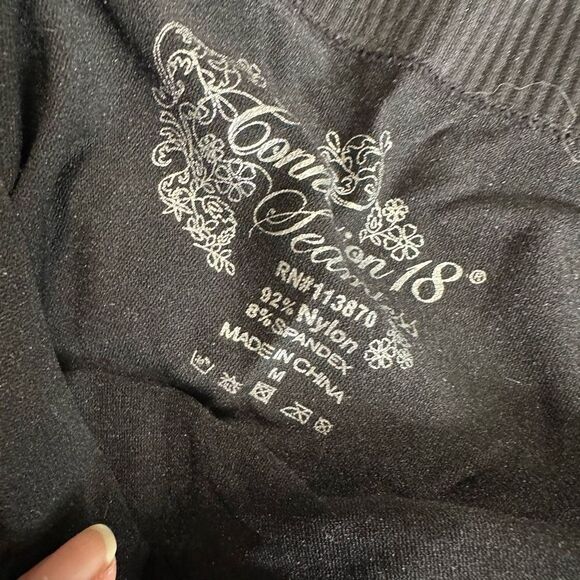 Ambiance & Active Basic Woman’s seamless leggings bundle of 2 - Picture 5 of 7